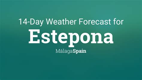 weather spain estepona|10 day weather forecast estepona.